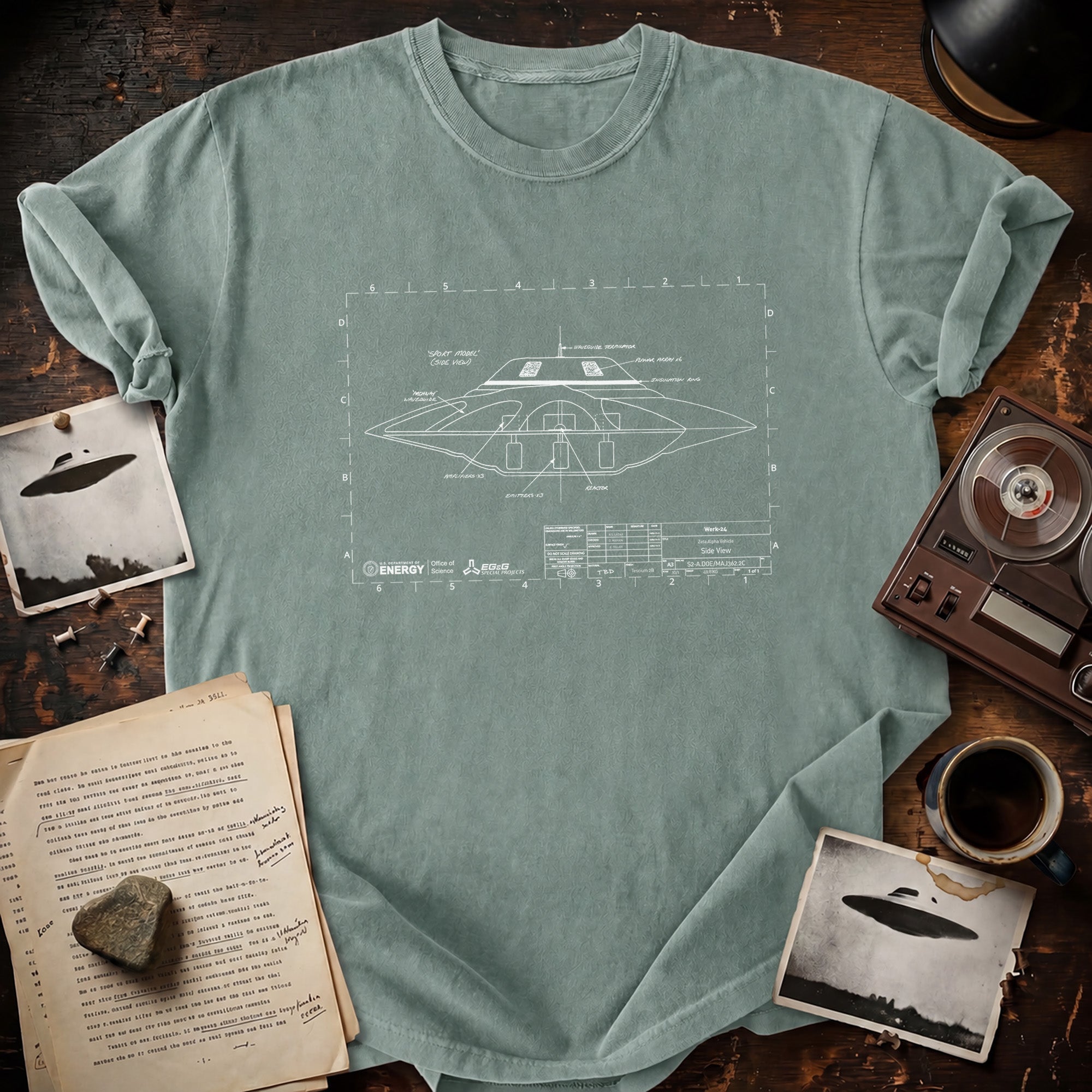 Bob Lazar Sport Model T-shirt