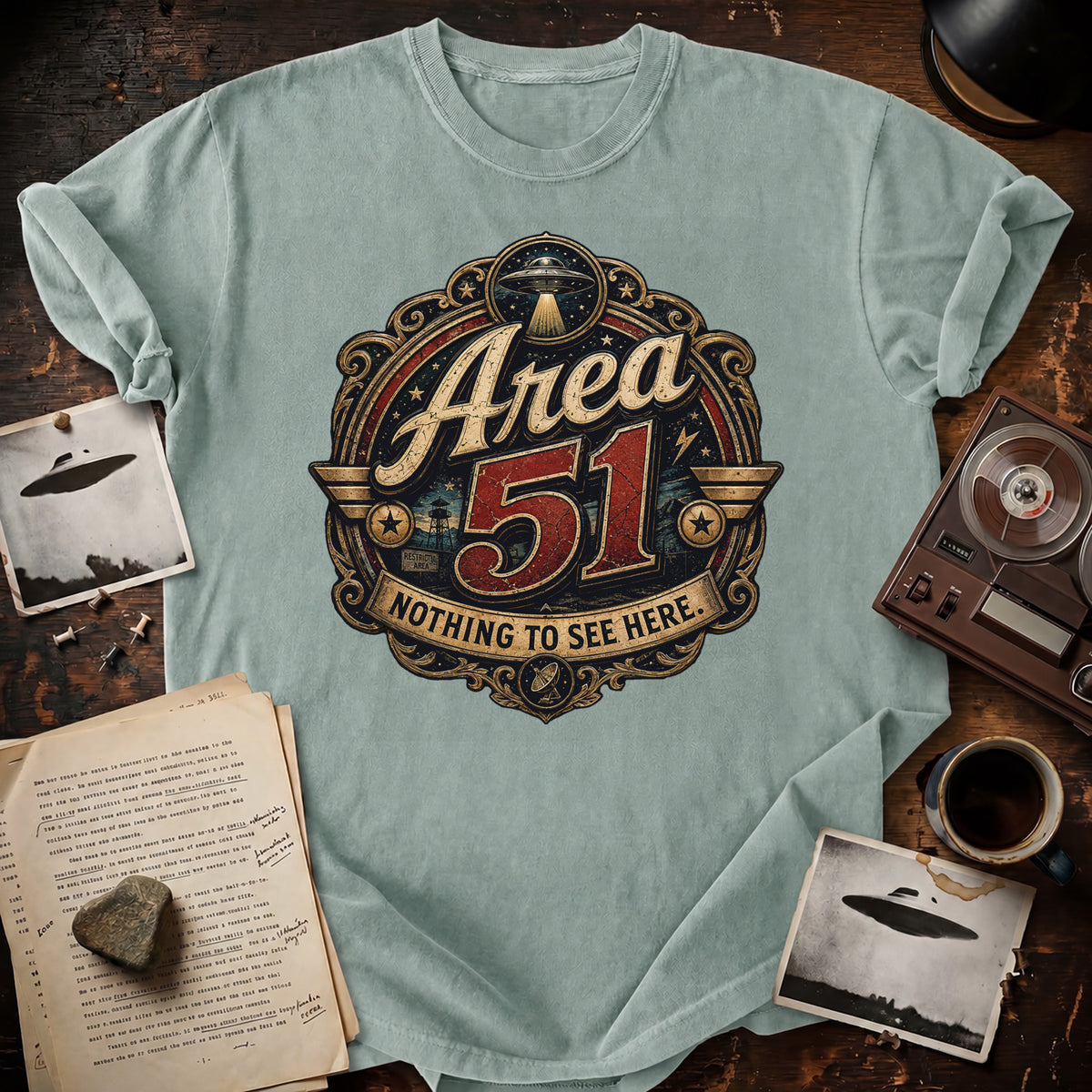 Area 51 Nothing To See T-shirt