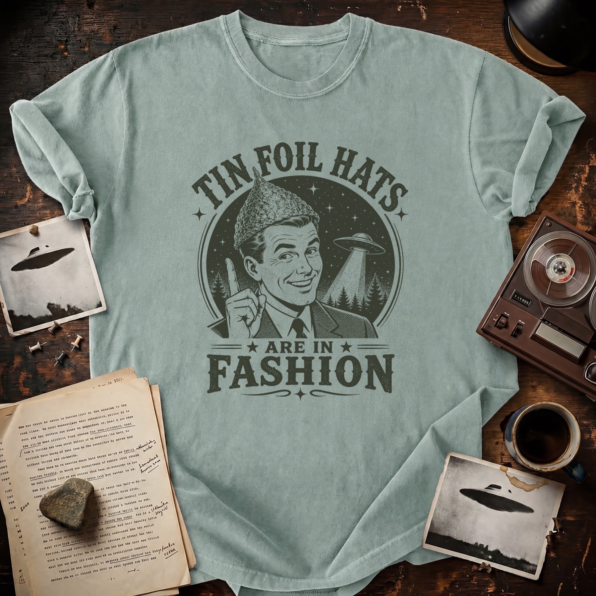 Tin Foil Hat Fashion T-shirt