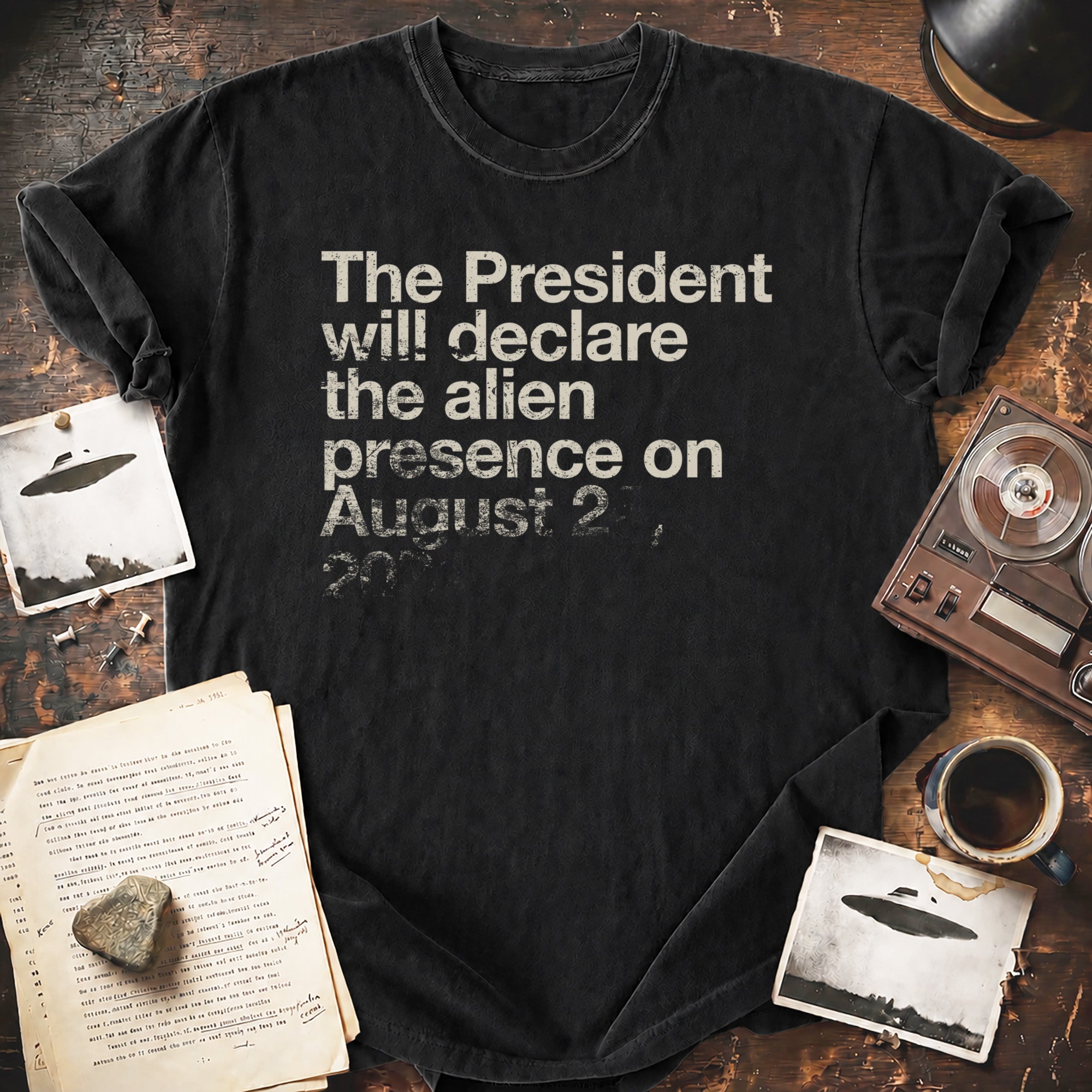President Declares T-shirt
