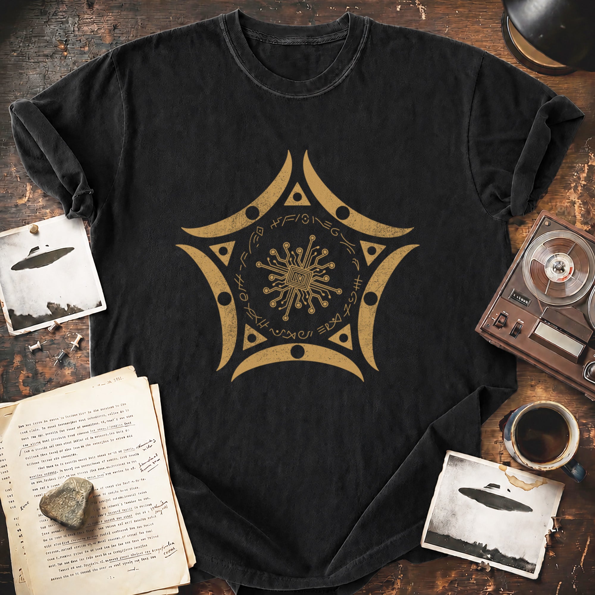 Buga Sphere Alien Symbol T-shirt