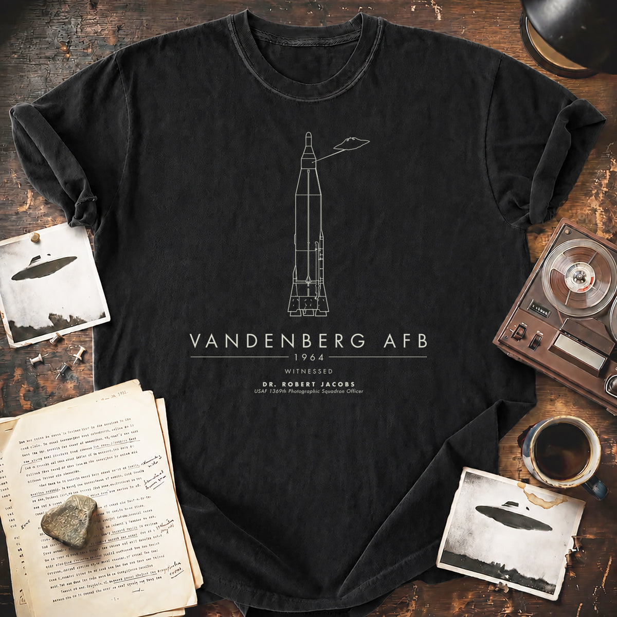 Vandenberg AFB UFO T-shirt