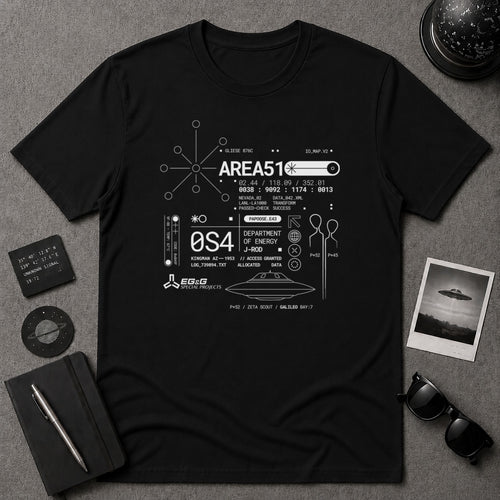 Area 51 Microgrphic T-shirt