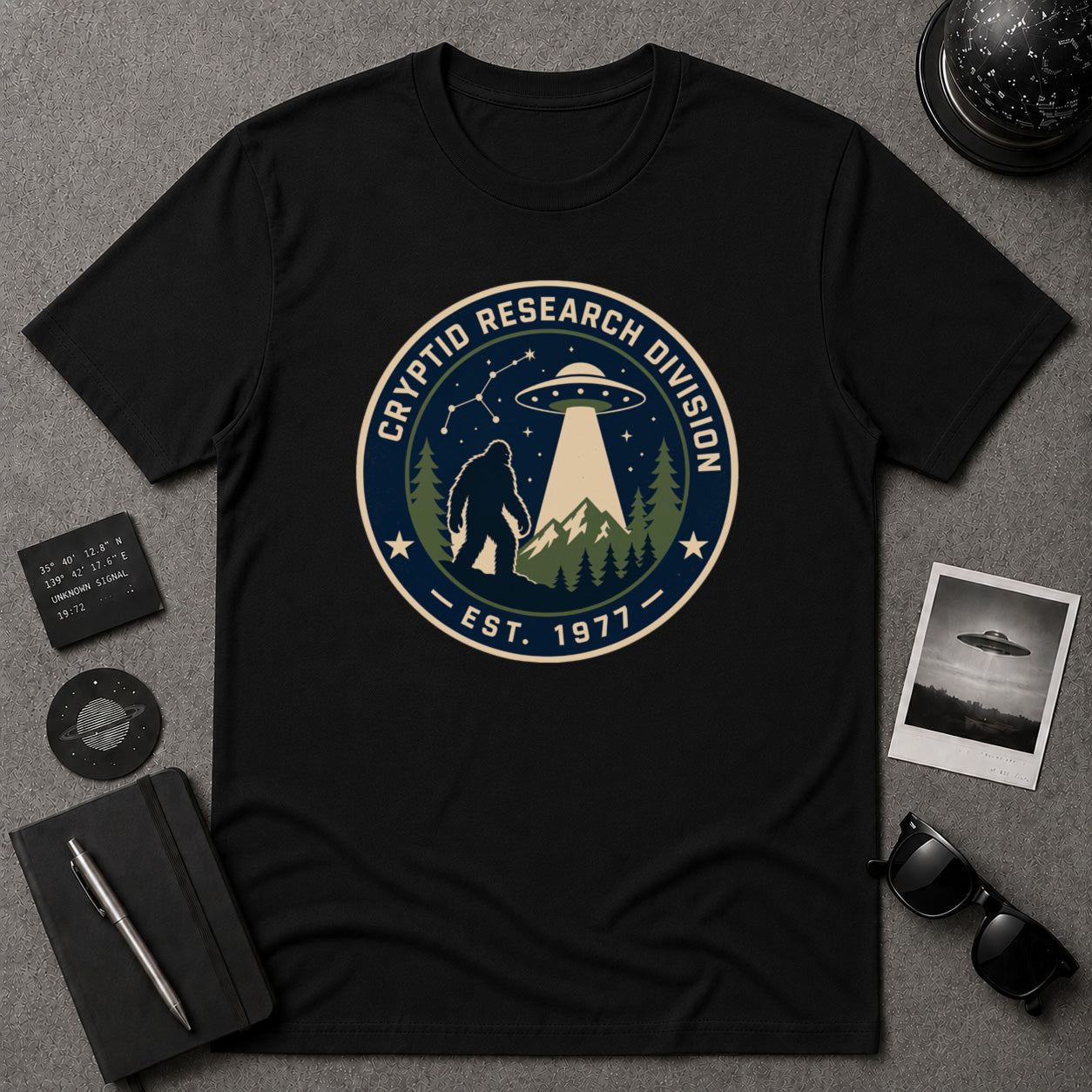 Cryptid Research Division T-shirt