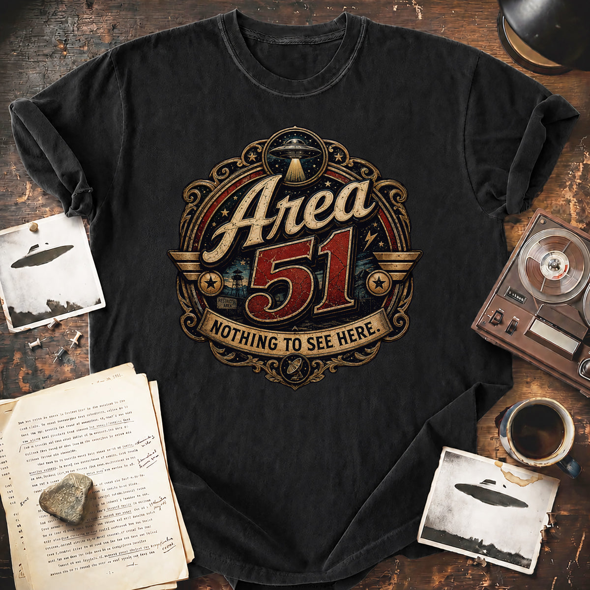 Area 51 Nothing To See T-shirt