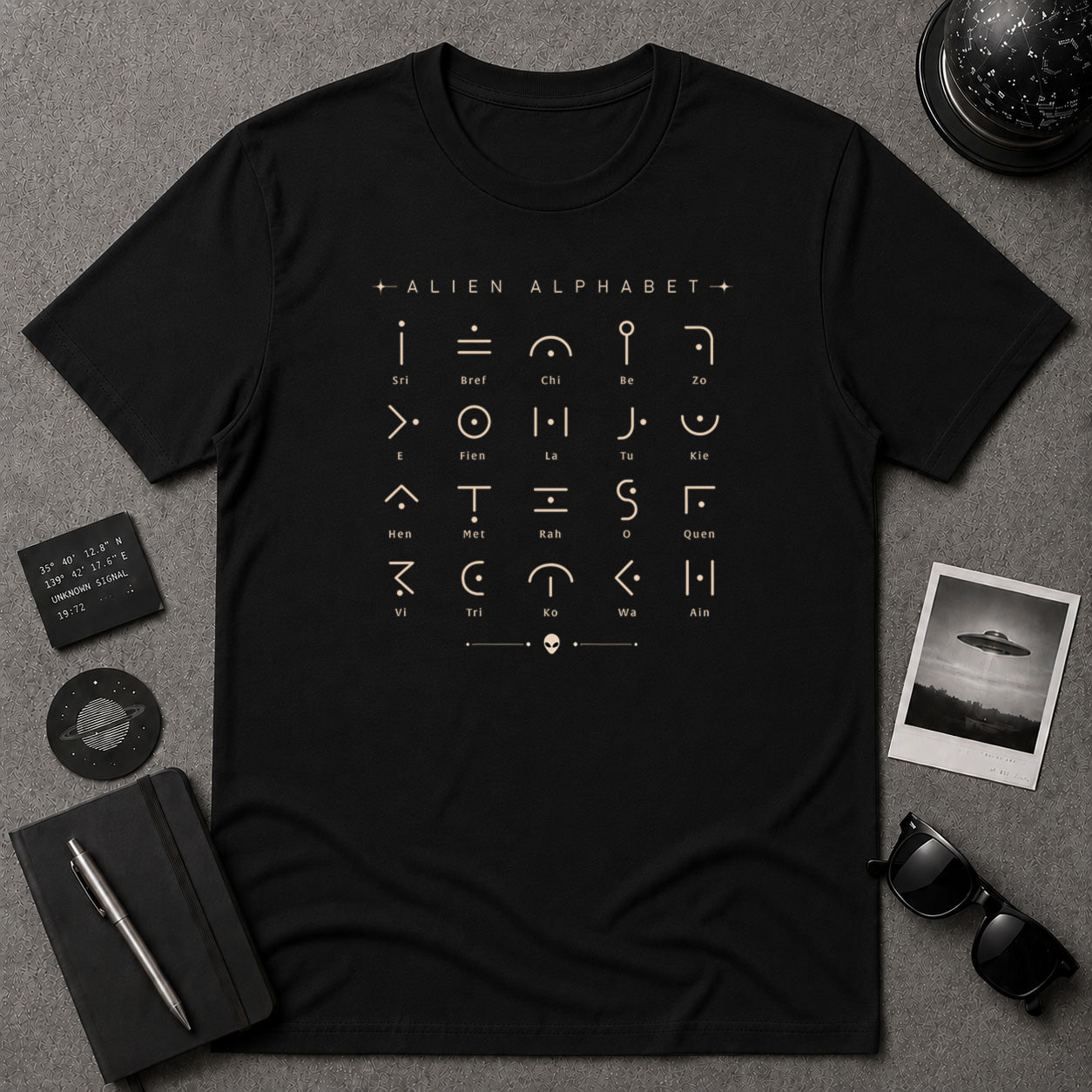 Alien Alphabet T-shirt