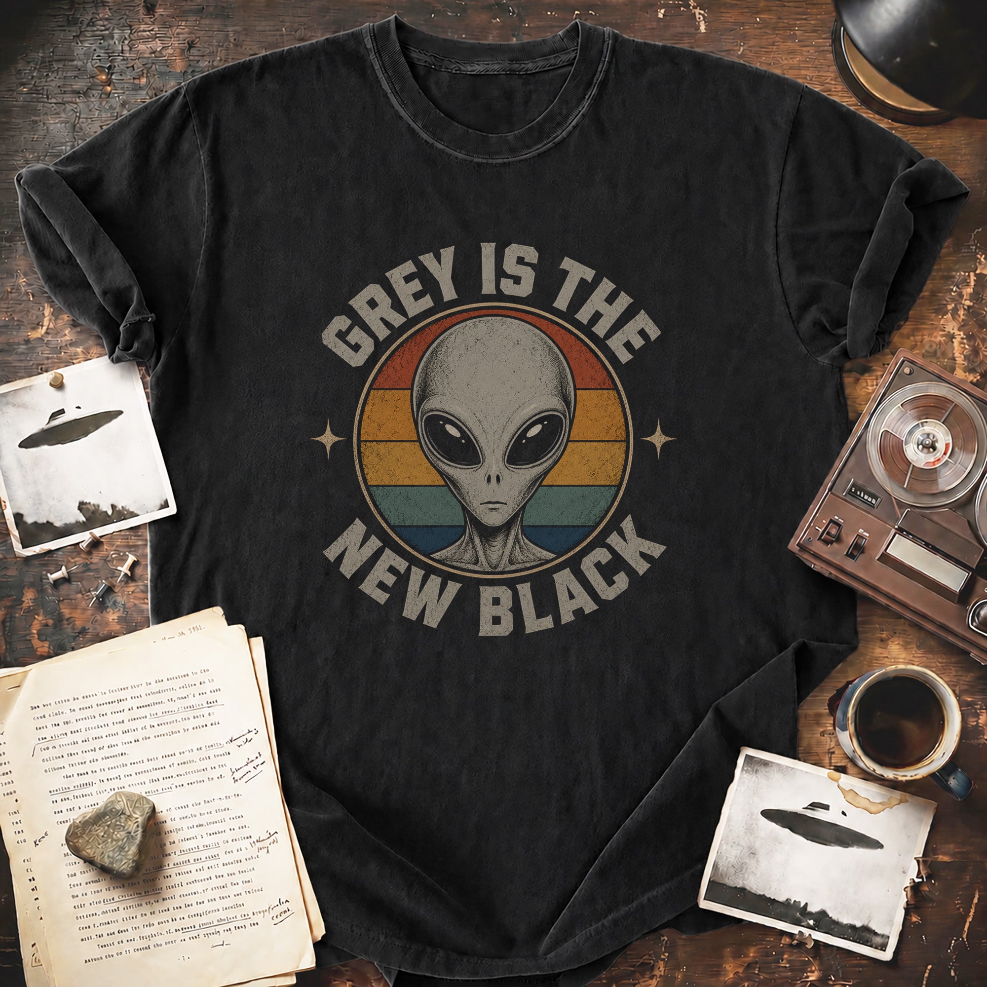 Grey Is The New Black T-shirt