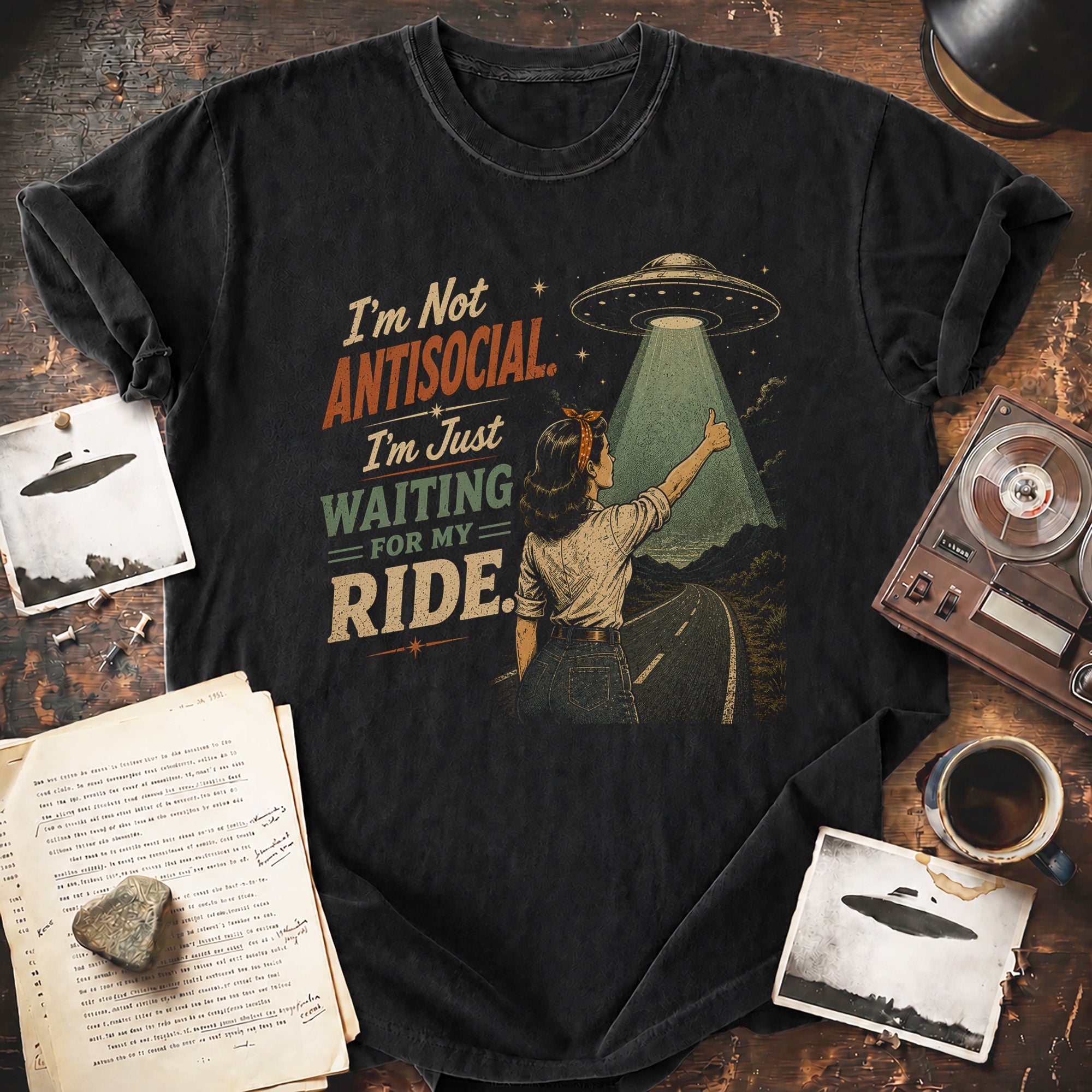 Waiting for My Ride T-shirt