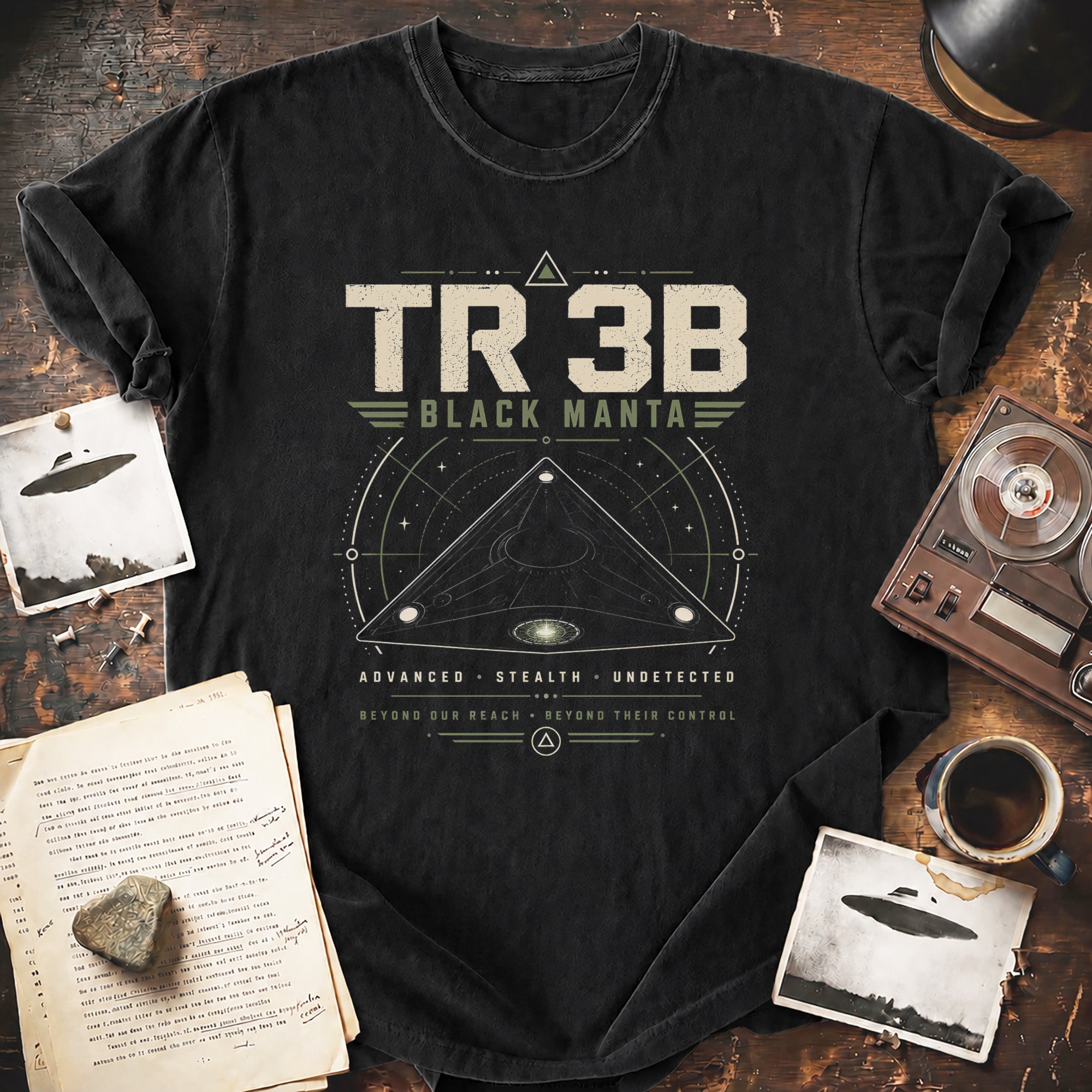TR3B Black Manta T-shirt