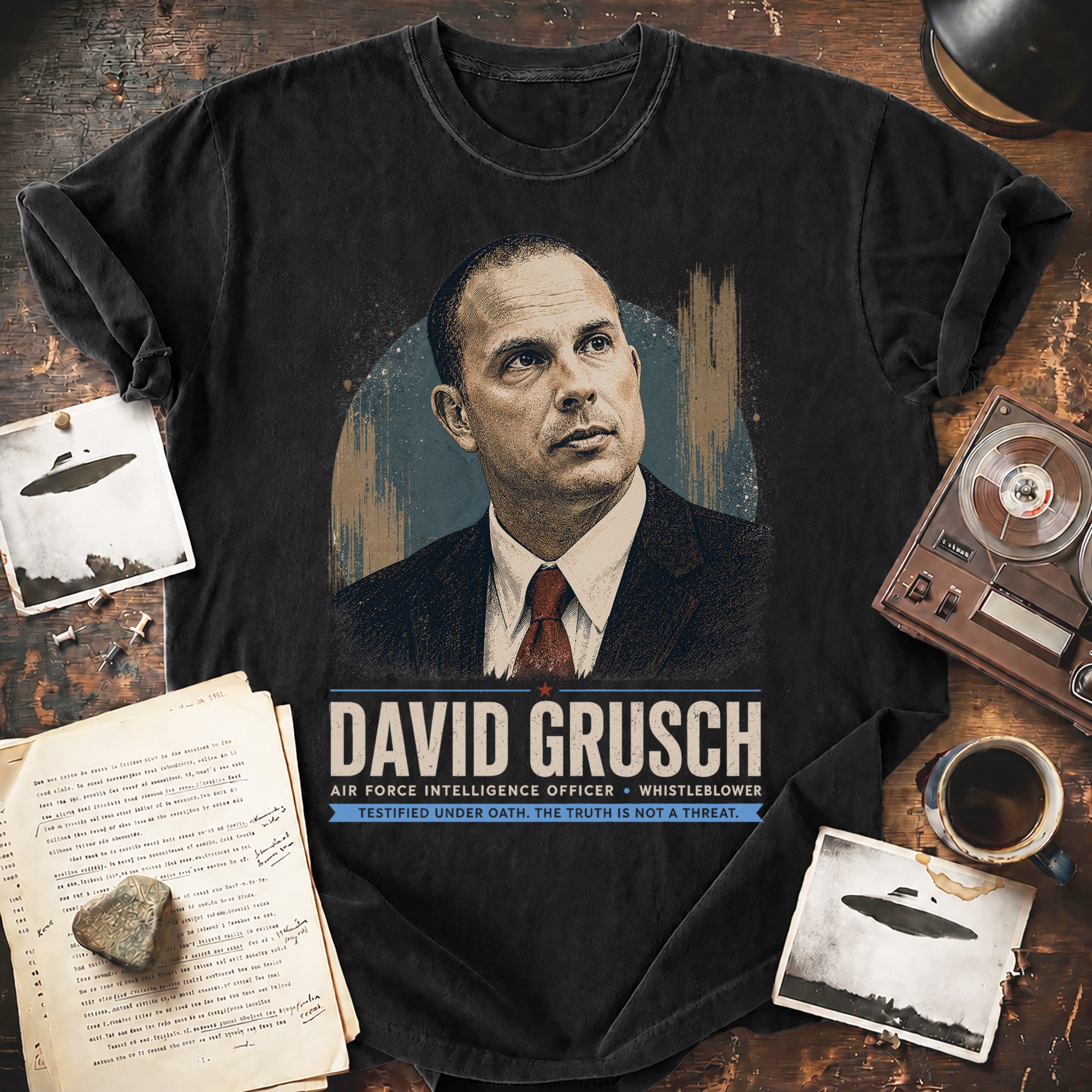 David Grusch T-shirt