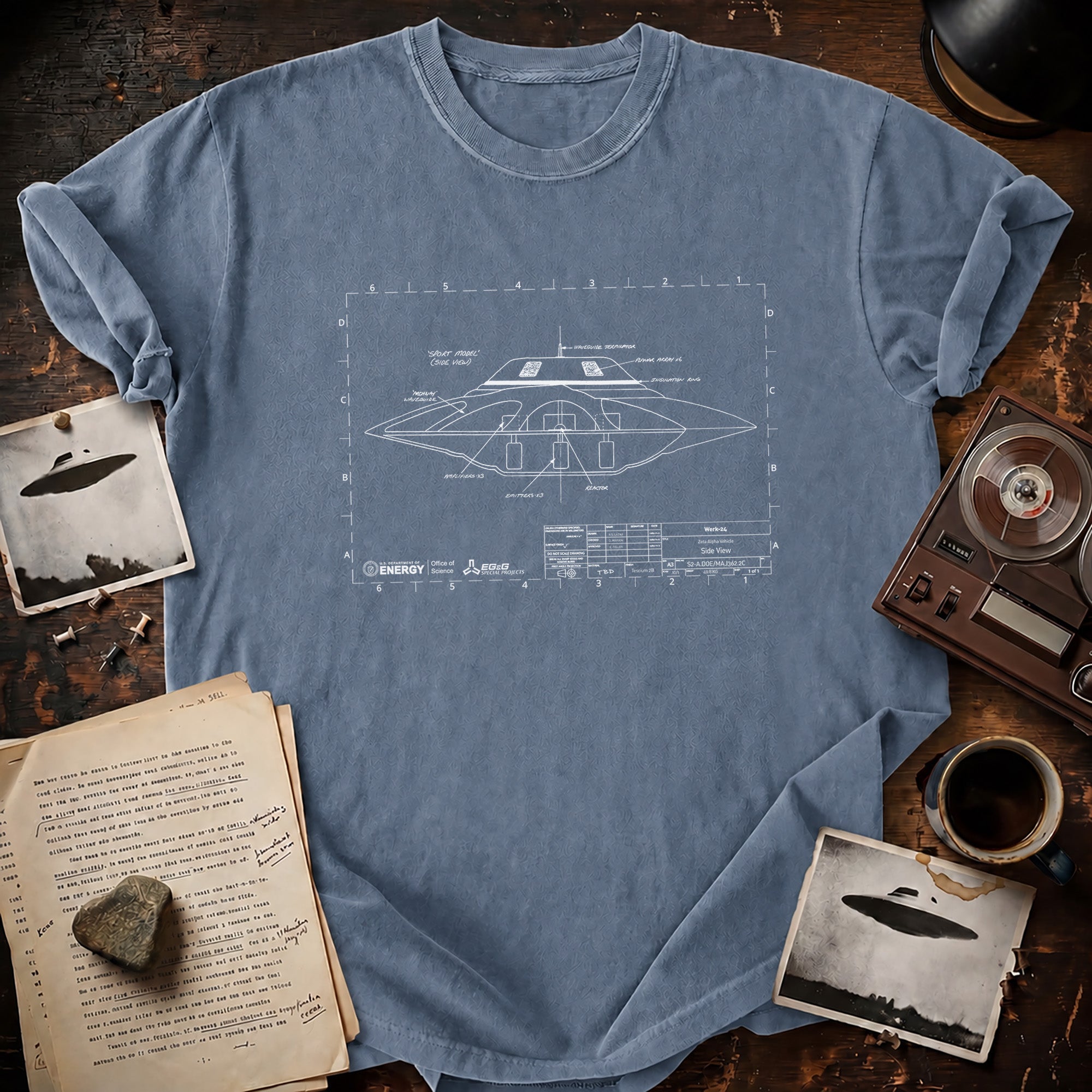 Bob Lazar Sport Model T-shirt