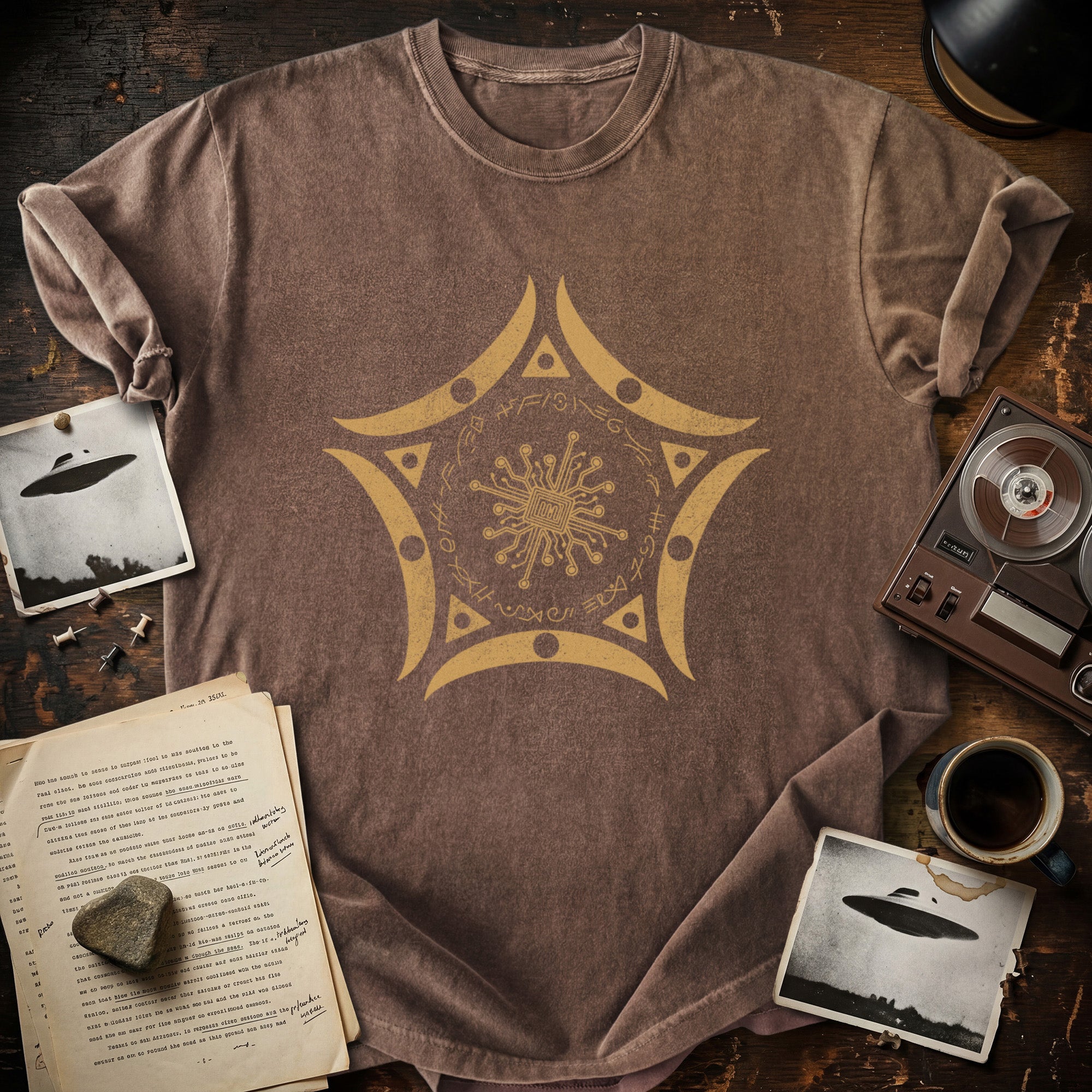 Buga Sphere Alien Symbol T-shirt
