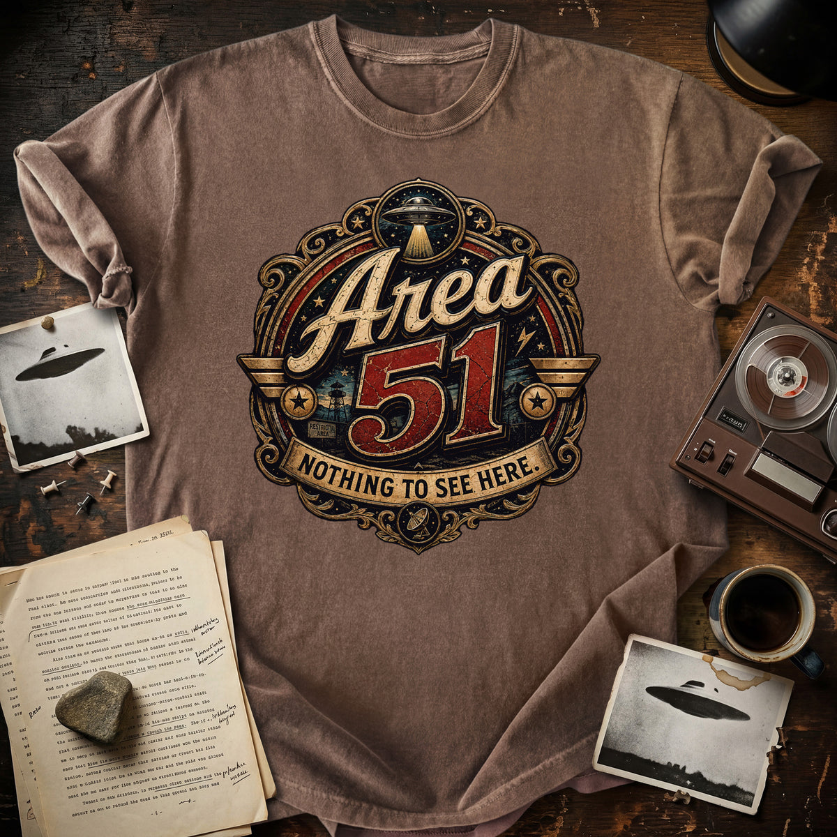 Area 51 Nothing To See T-shirt