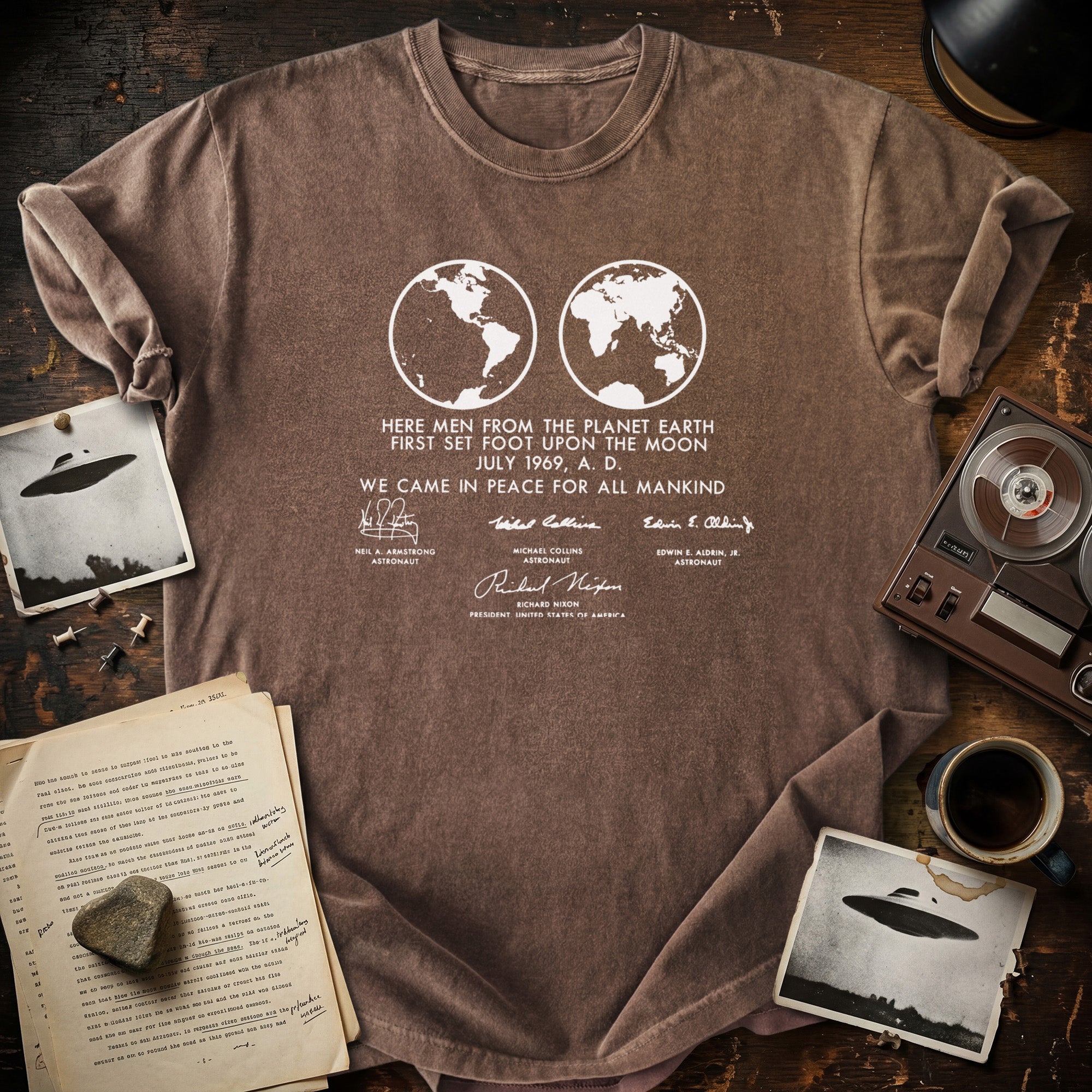 Nixon Apollo 11 Plaque T-shirt