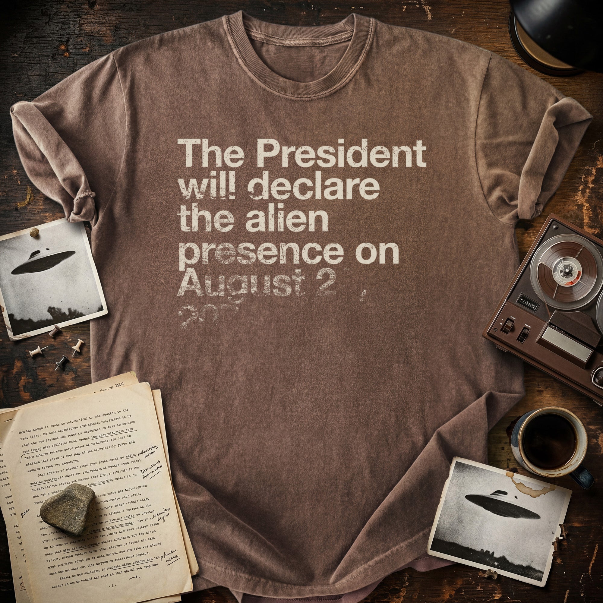 President Declares T-shirt