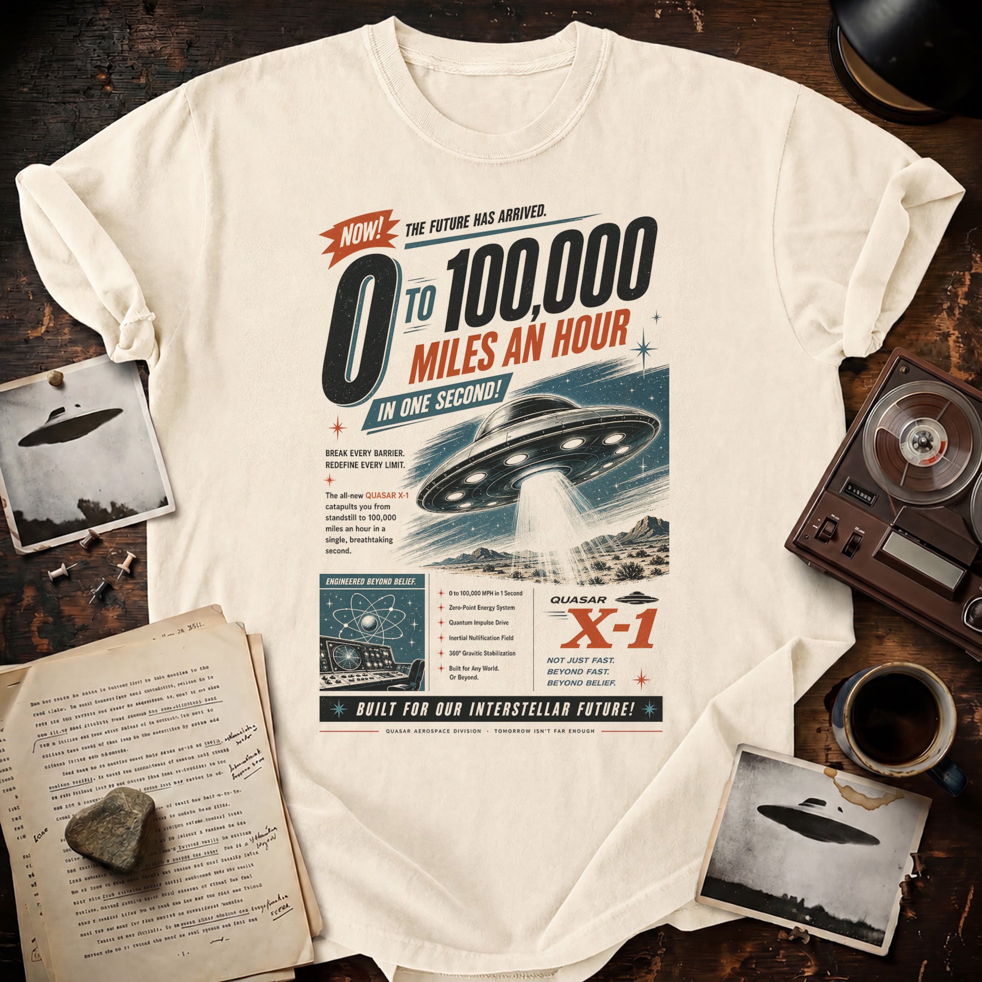 Quasar X-1 T-shirt