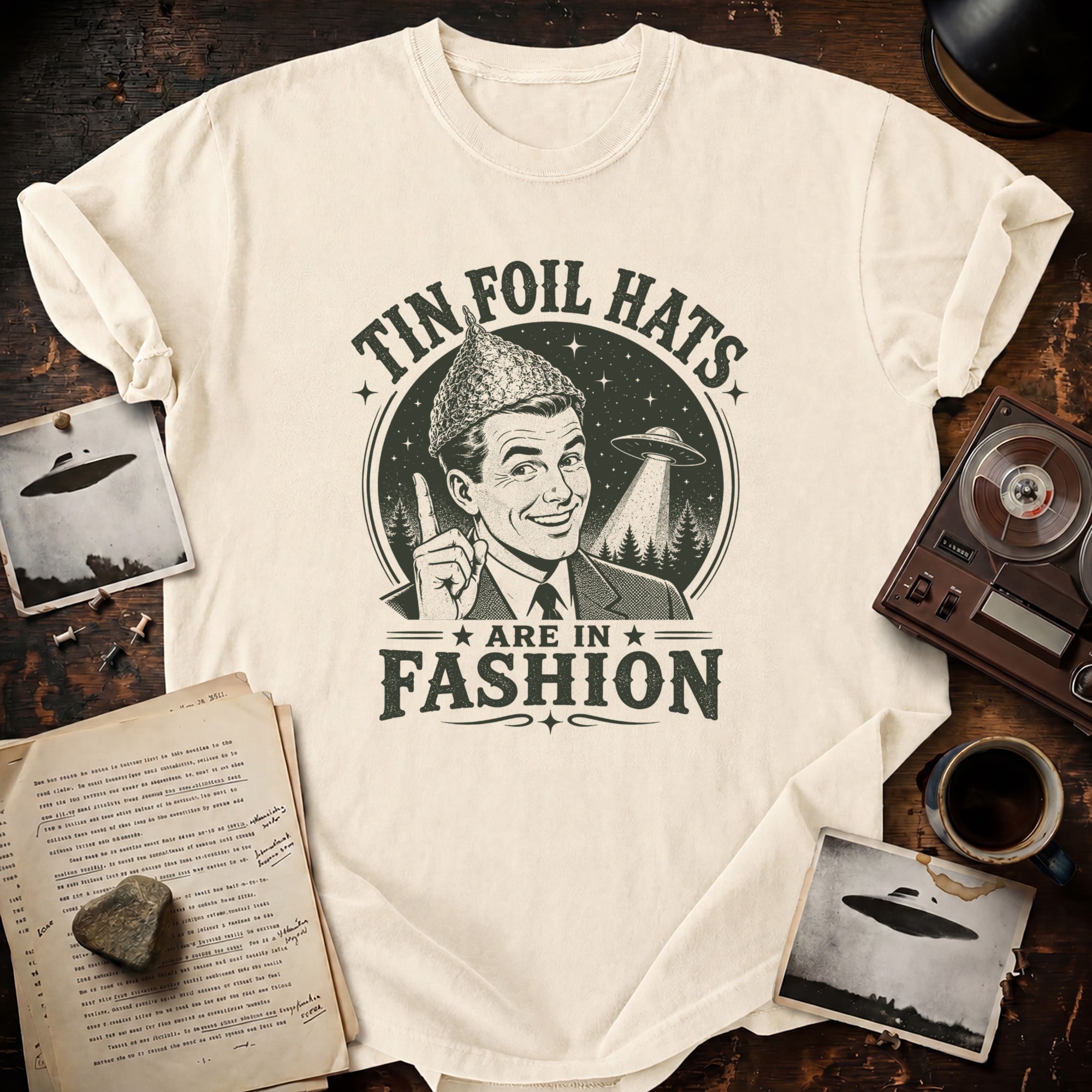 Tin Foil Hat Fashion T-shirt