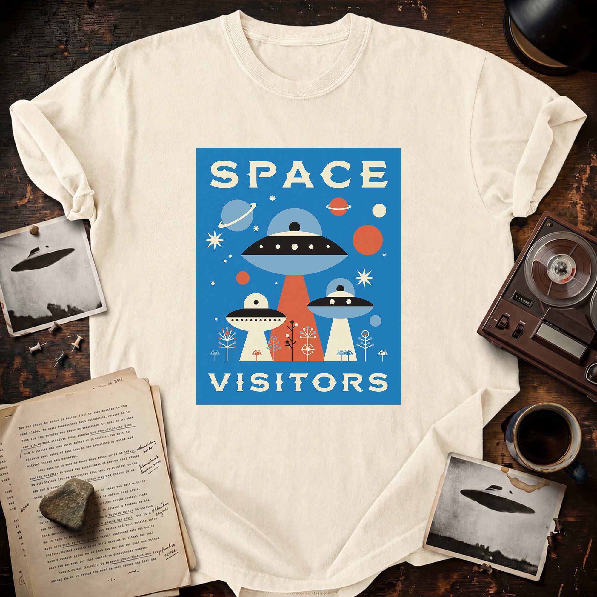 Space Visitors T-shirt