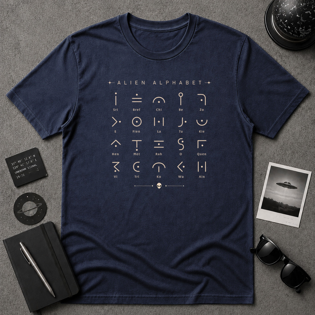 Alien Alphabet T-shirt