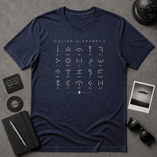 Alien Alphabet T-shirt