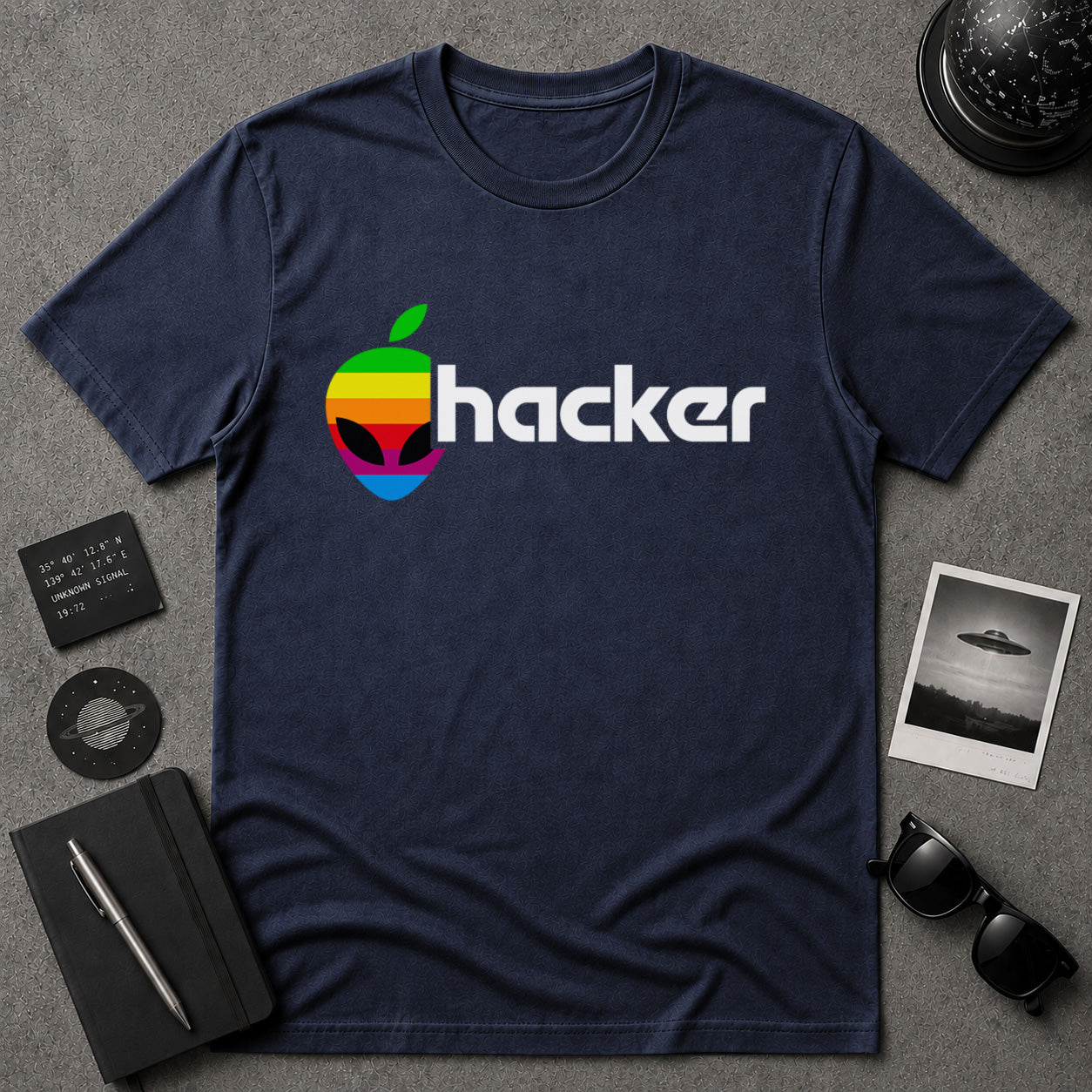 Alien Hacker T-shirt