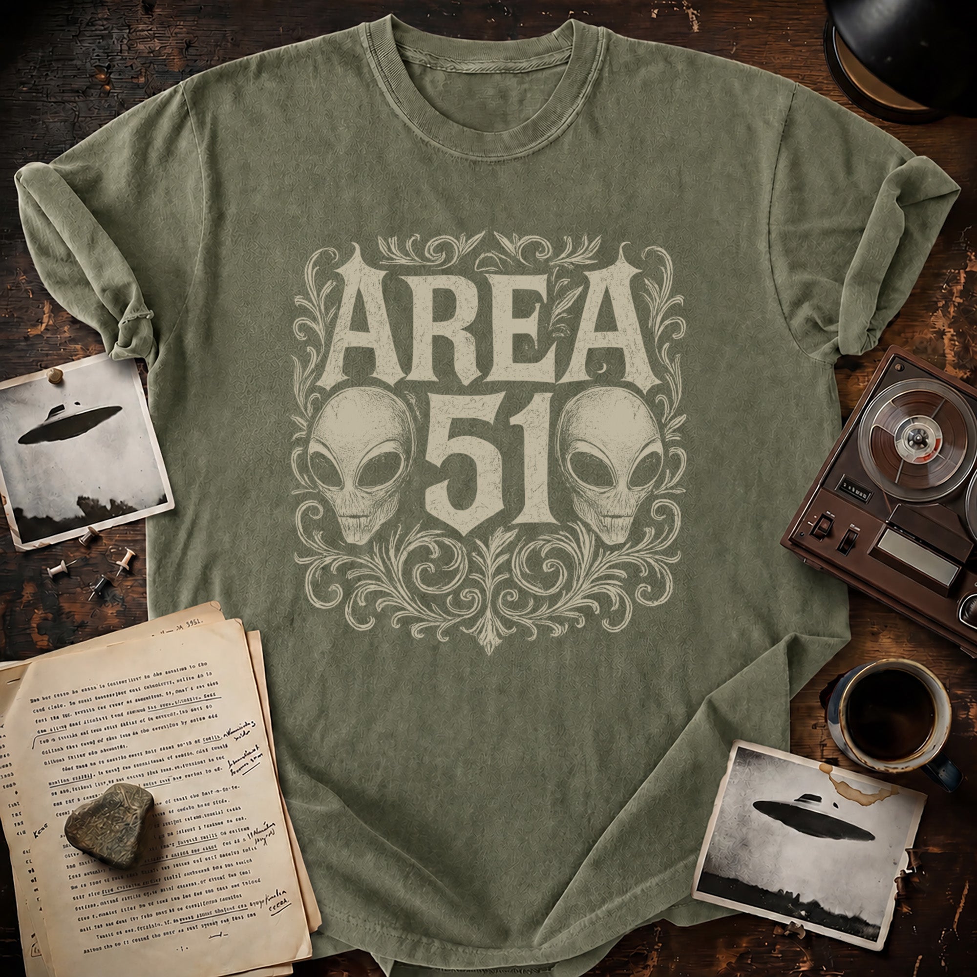 Area 51 Tattoo T-shirt