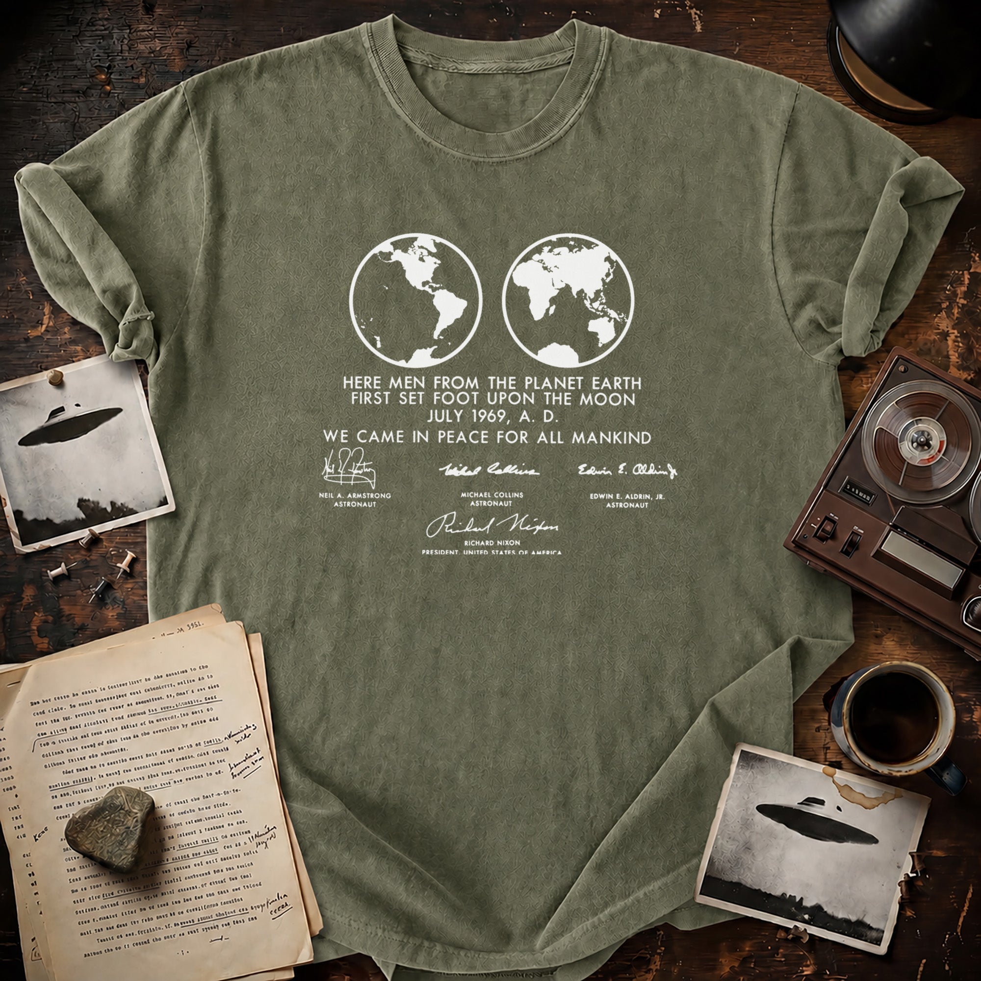 Nixon Apollo 11 Plaque T-shirt