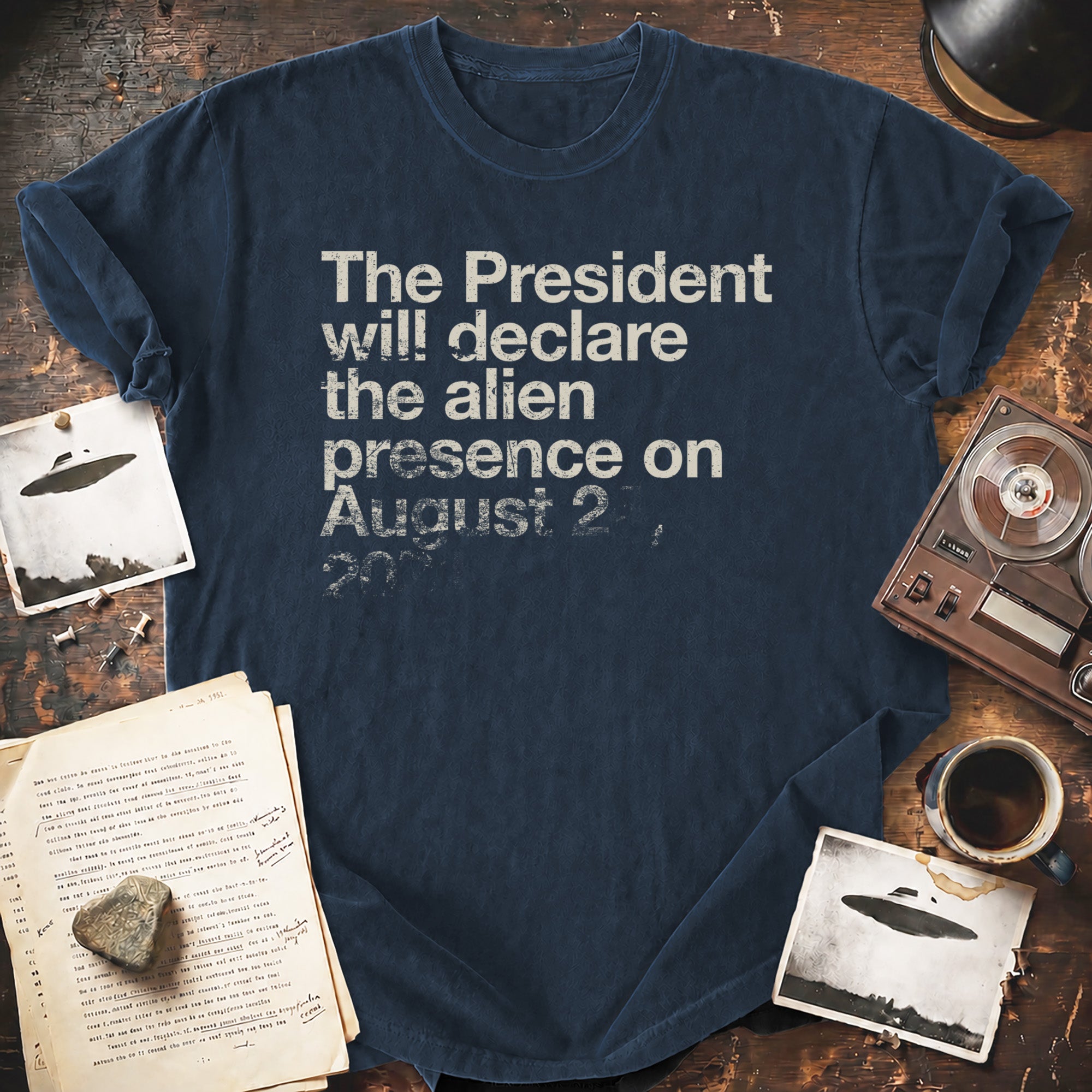 President Declares T-shirt