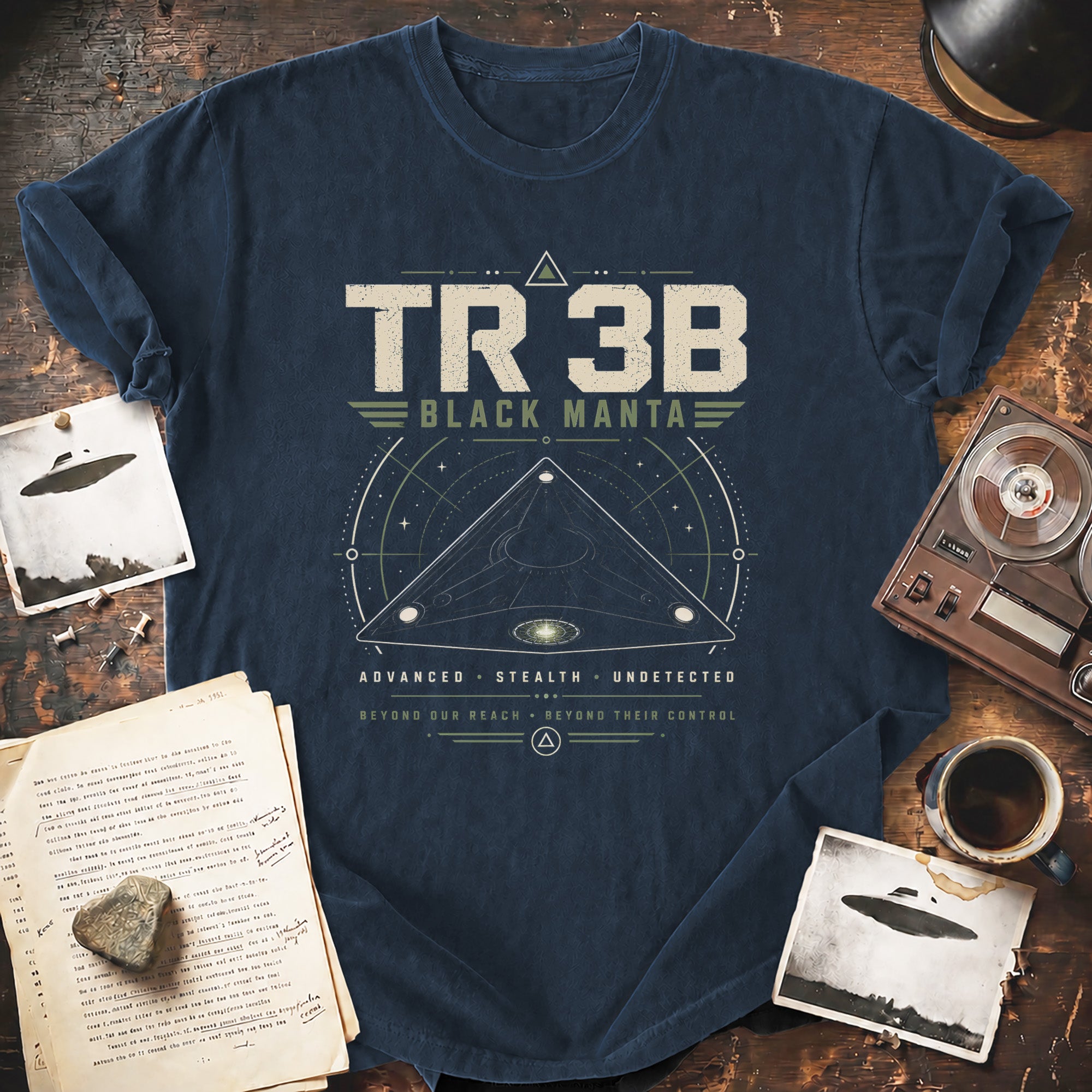 TR3B Black Manta T-shirt