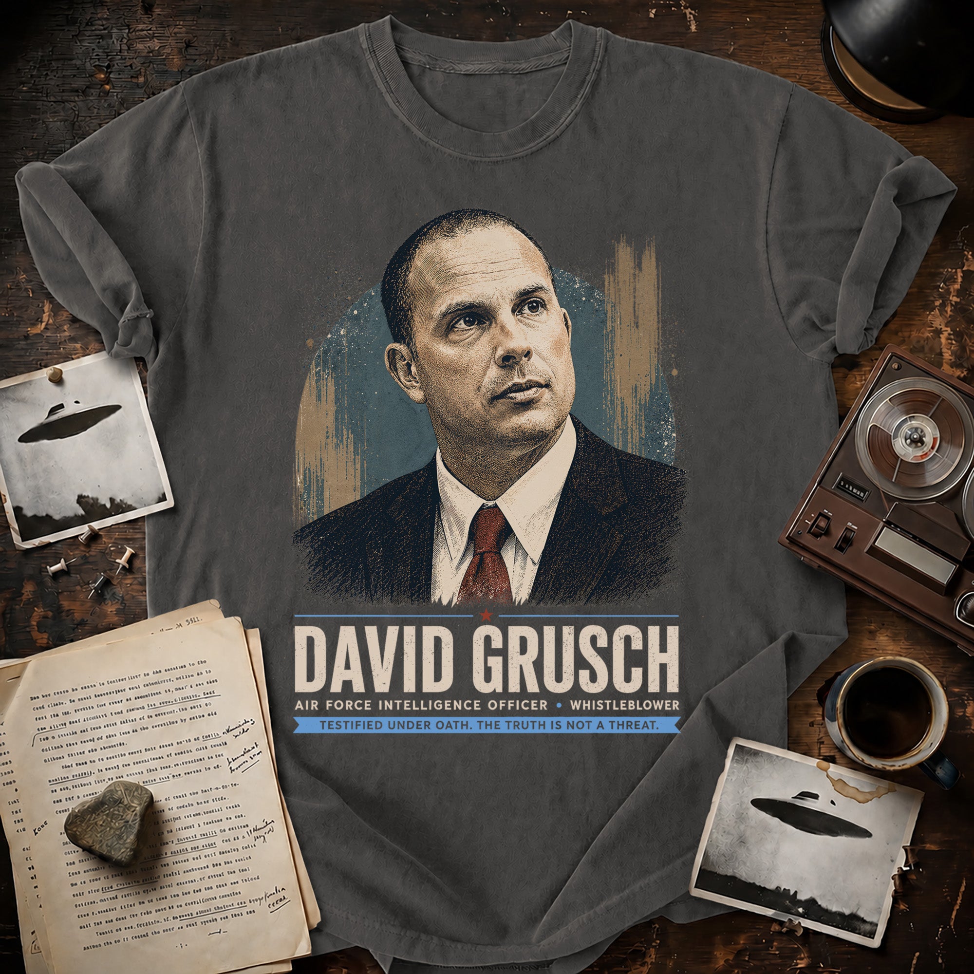 David Grusch T-shirt