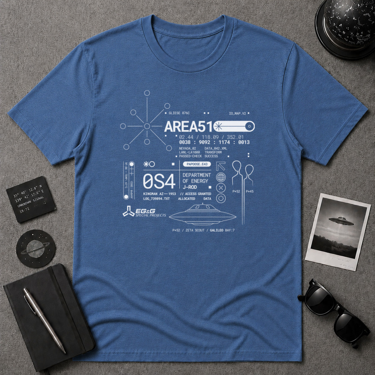 Area 51 Microgrphic T-shirt