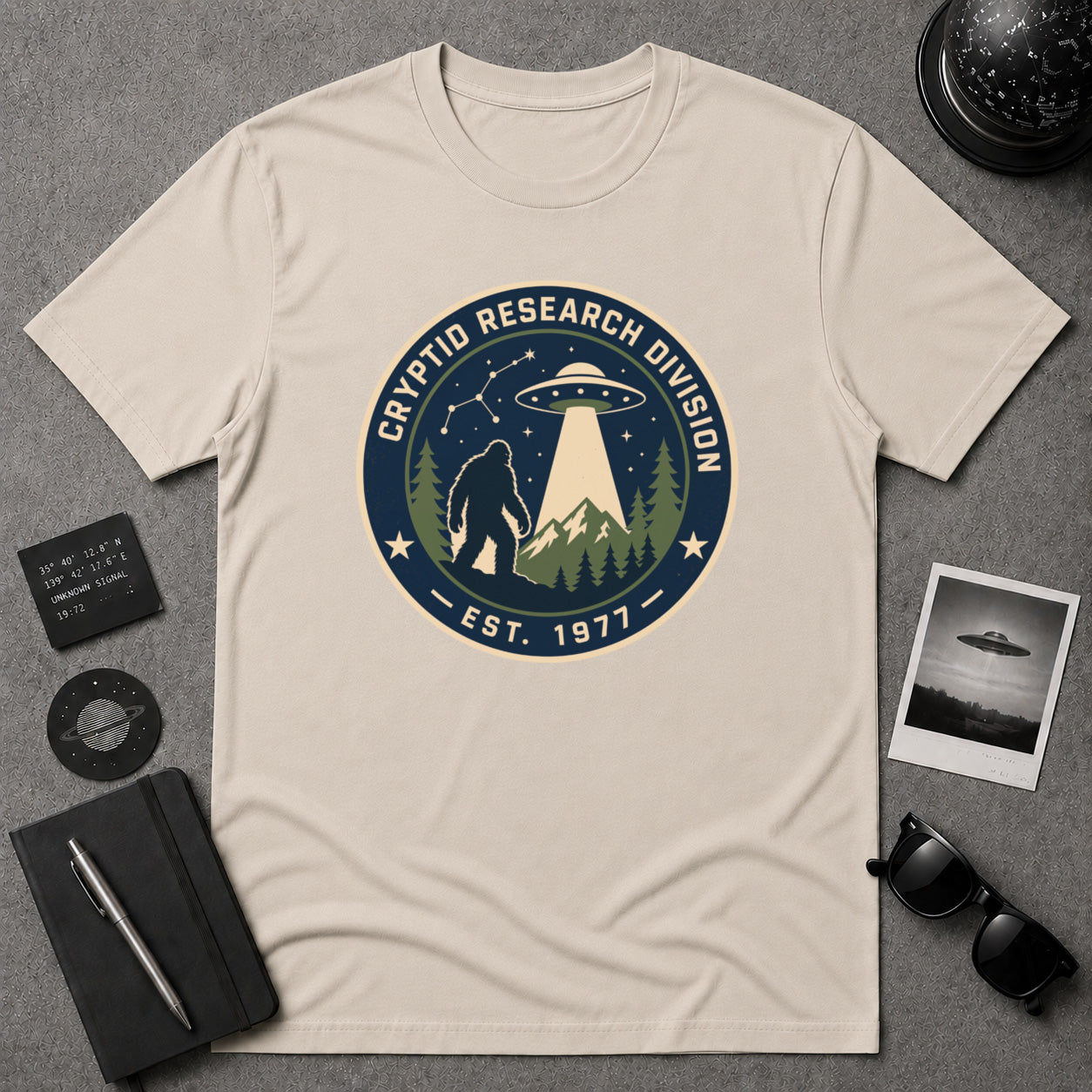 Cryptid Research Division T-shirt
