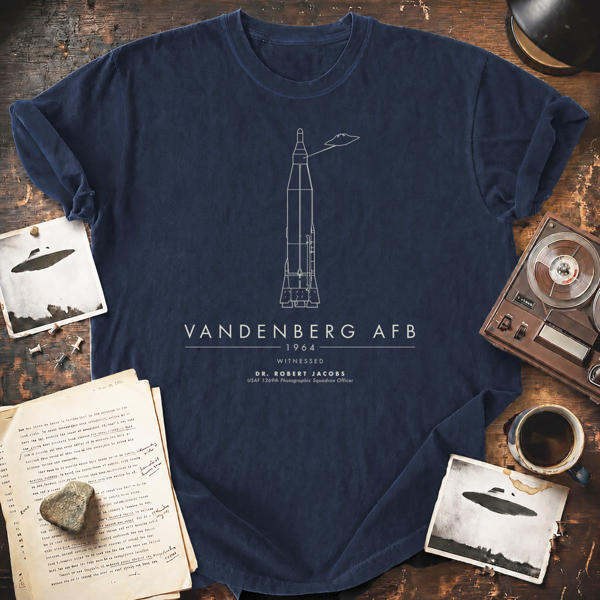 Vandenberg AFB UFO T-shirt