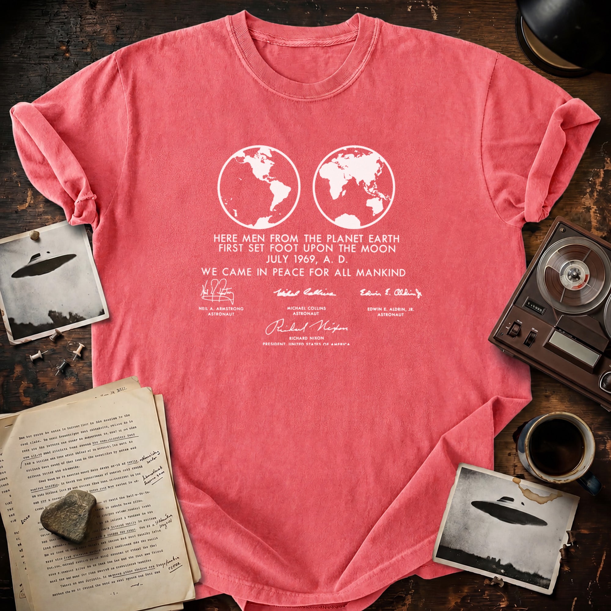 Nixon Apollo 11 Plaque T-shirt