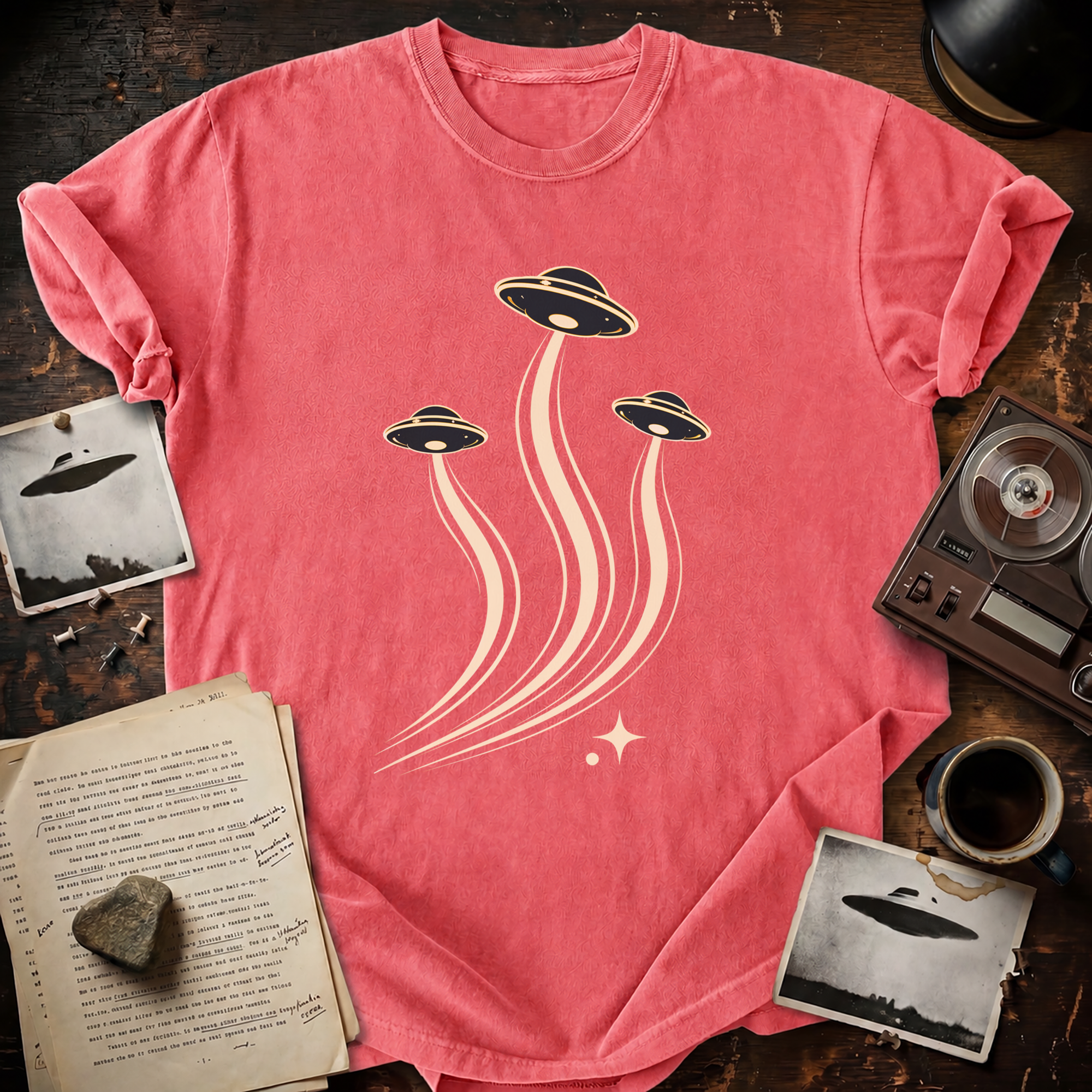 Ascending Saucers T-shirt