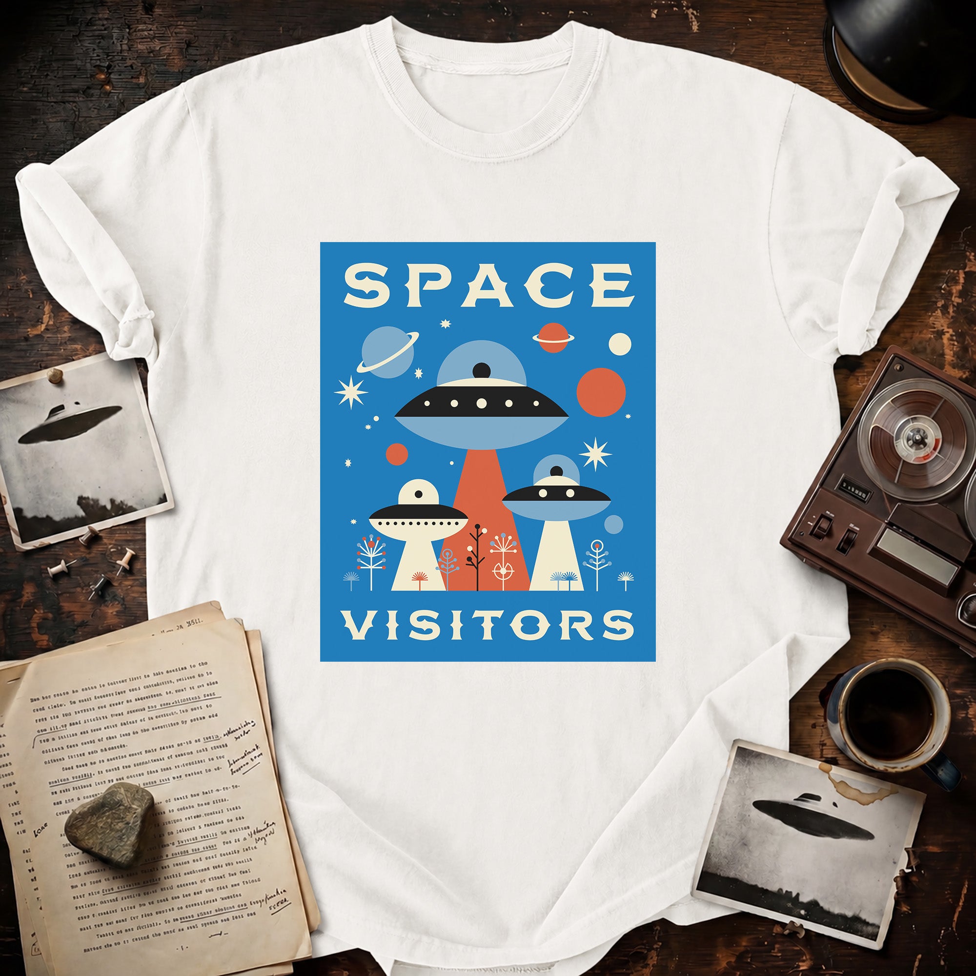 Space Visitors T-shirt